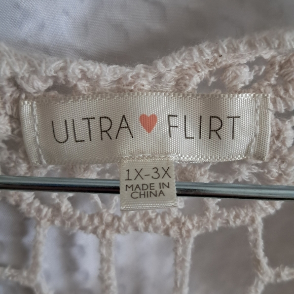 Cream Crochet Cardigan Duster - Picture 4 of 6